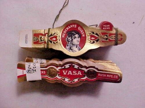 12 Bands/bundle #3 Bundles Vintage Cigar Wraps/Labels ALL DIFFERENT 200 