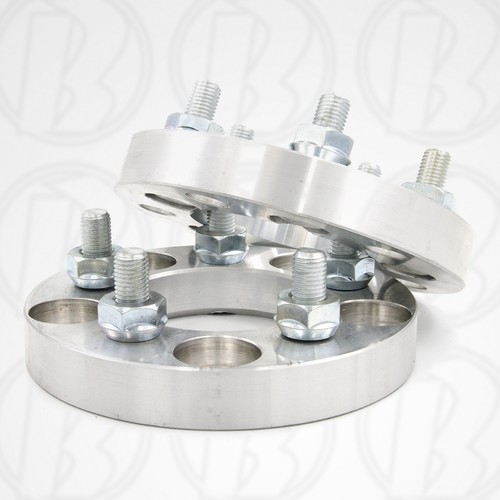 114.3mm 2 MADE IN USA 5 Lug 4.5/" To 5x4.5/" Wheel Adapters//Spacers 1/" 12mm1.25