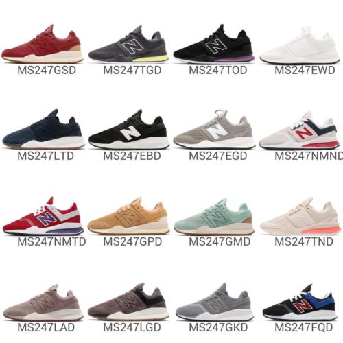 New Balance MS247 D 247 Mens Running Shoes Sneakers Sport Style Pick 1