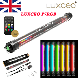 LUXCEO P7 RGB Waterproof Handheld RGB LED Video Photography Light 3000//5750K UK