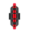 5 LED USB RECHARGEABLE BIKE TAIL LIGHT BICYCLE SAFETY CYCLING WARNING REAR LAMP
