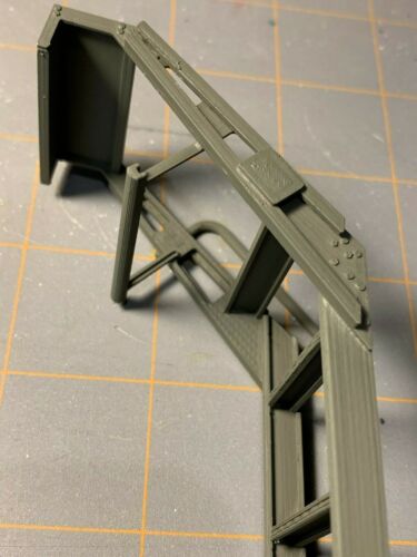 Custom Kit 1//18 BBI F16 Falcon Boarding Ladder 3D Printed