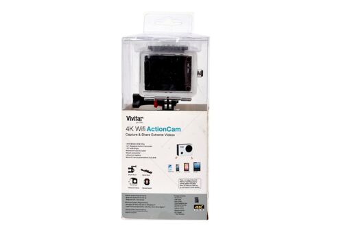Vivitar DVR914 4K 16.1MP Action Cam Wide Angle Cam Brand New
