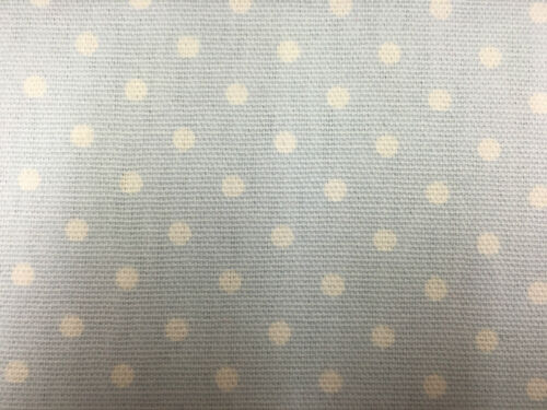 Bébé bleu petit pois 100/% coton rideau//craft tissu