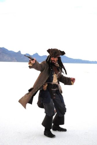 Exact JACK SPARROW COAT Pirate Costume jacket M/L/XL 