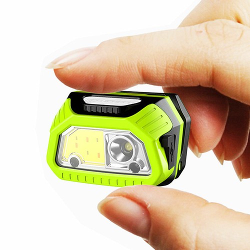 60000LM COB LED Stirnlampe Super Hell Wiederaufladbar Bewegungssensor Kopflampe
