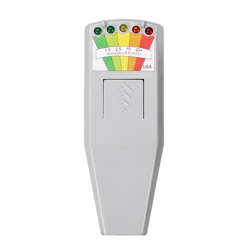 EMF Meter Magnetic Field Detector Ghost Hunting Paranormal Equipment Tester 5LED