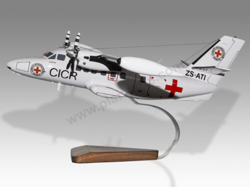 Let L-410-UVP-E3 CICR Comite International Geneve Wood Handmade Airplane Model 