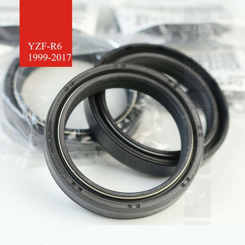 2 pcs Fork Oil Seal Kit For YAMAHA YZF-R6 YZF R6 1999-2017