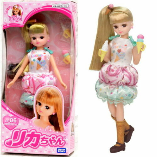 Details about   Takara Tomy Rika Licca Chan 9" Fashion Doll LD-06 Pop`n Ice Cream Body+Outfits 