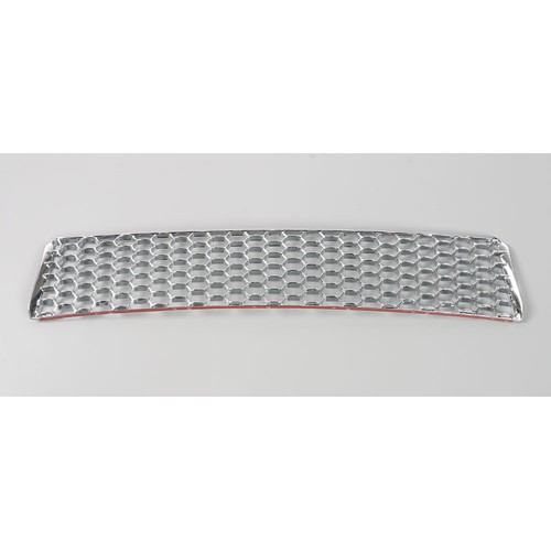 Fit For Cherokee 2014-2016 Chrome Front Grill Bumper Grille Mesh Cover Trim 3Pcs