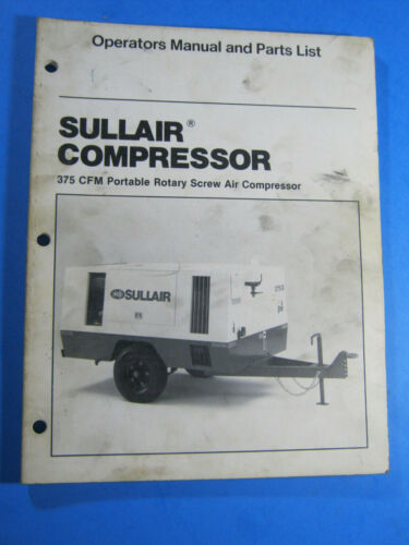 Sullair 375 service manual
