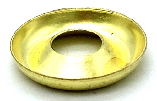 CUP WASHERS no 8G brass 13mm pressed countersunk screw washer 738