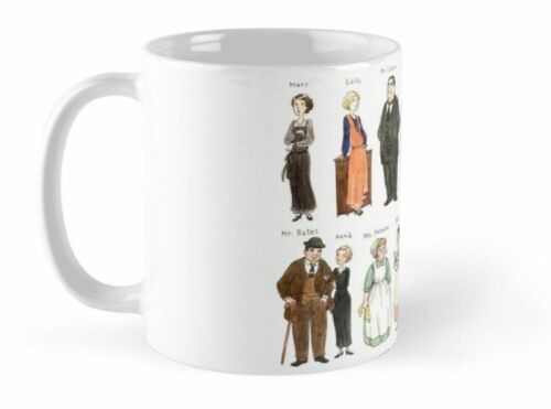 Downton Abbey 11 Oz  Mugs Coffe Mugs Portraits Mugs Downton A