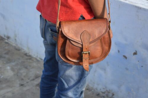 Details about   Leather Vintage Retro Women Shoulder Bag Satchel Handbag Tote Purse Messenger 9" 