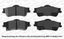 2011-2016 Caprice 2008 2009 G8 Max Performance Ceramic Brake Pads Rear