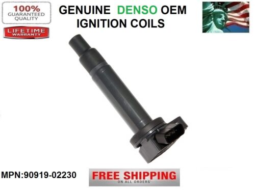 NEW SINGLE OEM DENSO Ignition Coil for 2001-2009 TOYOTA SEQUOIA 4.7L  V8