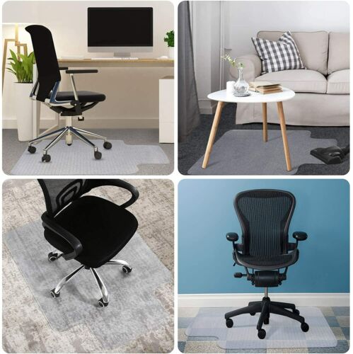 Chair Mat for Carpet with Lip Stud Non-Slip PVC Carpet Protector for Home Office 