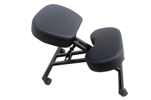 Comfort Design Ergonomic Soft Leather Kneeling Chair Adjustable