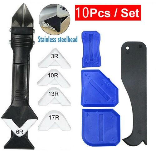Details about  / Silicone Sealant Remover Tool Kit Set Scraper Caulking Mould Removal Tool 3 in 1