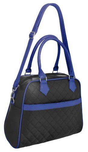 Womens Faux Leather Quilted Messenger Shoulder Handbag Ladies Strap Purse Bag 
