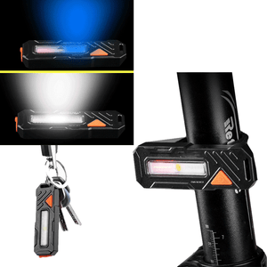 XANES TL06 150LM COB LED 6 Modes Bike Taillight Waterproof USB Charging Warning