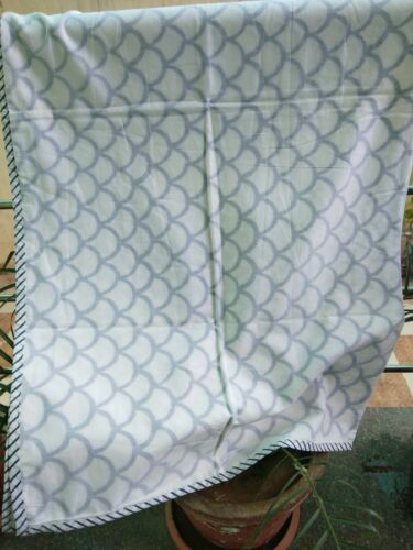 Hand Block Printed Dohar Quilt Blanket comforter Organic cotton finishing Throw 