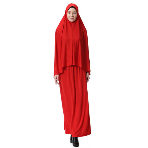 Femmes musulmanes Ramadan Robe Overhead jilbab abaya islamique Tops Jupes Longues Séries