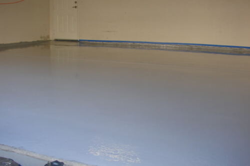 EPOXY RESIN GREY COATING FOR CONCRETE GARAGE FLOORS SHOWROOMS STAIN PROOF 1.5gal