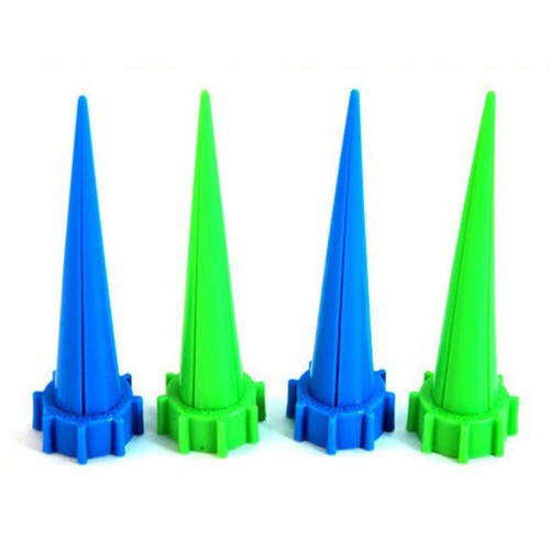 4//12Pcs Automatic Watering Irrigation Spikes Garden Plant Flower Bottle Dripp