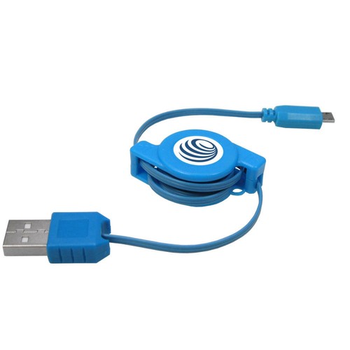 USB Cable Charger Extendable Retractable Cable for Wiko Rainbow Jam