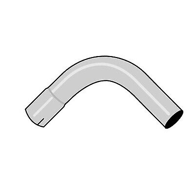 Tubo de escape Jetex Mandril curvas 2.5/" Talla 30 grados ángulo-acero suave