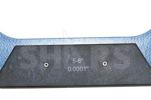 SHARS PRECISION 5-6 INCH BLADE OUTSIDE MICROMETER .0001/" NEW