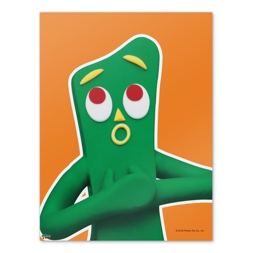 Gumby Singing Clay Art Home Business Office Sign