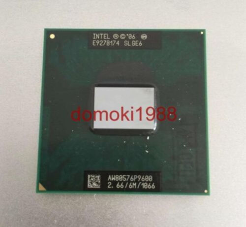 Intel Core 2 Duo P8400 P8600 P8700 P8800 P9500 P9600 P9700 1066MHz Socket P CPU