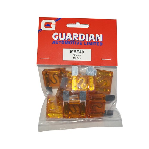 10 Pack WORKSHOPPLUS FREE DELIVERY Maxi Blade Fuses 40 Amp