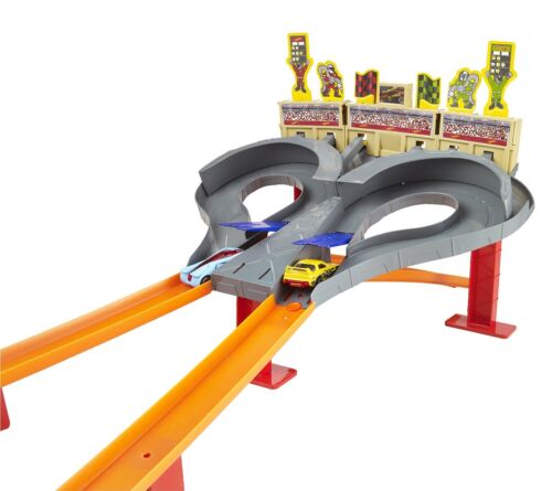 Hot Wheels Super Speed Blastway Race Track Ages 4 New Toy Car Race Boys Girls