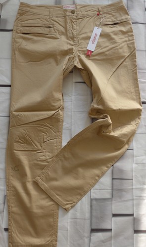 Sheego Jeans Stretch Pantaloni mis. 40-50 Beige Argilla 427 NUOVO