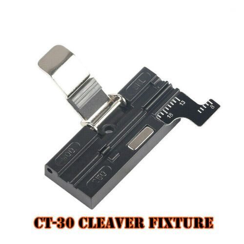 1pc CT-30 Cleaver Fixture Fiber Cleaver FTTH Holder Black Silver Tools Supply