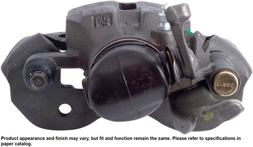 Disc Brake Caliper-Unloaded Caliper with Bracket Front Left Cardone Reman