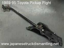 1989-95 Toyota Pickup Strut Rod Front 2WD Right with Bracket 4866135030