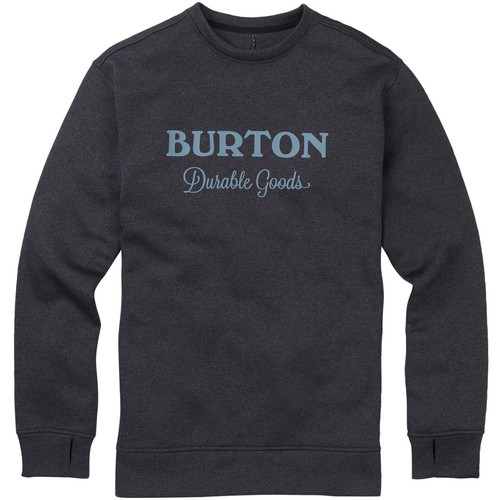 Burton Oak Crew Herren-Pullover Crewneck Sweatshirt Sweater Mid Layer Midlayer
