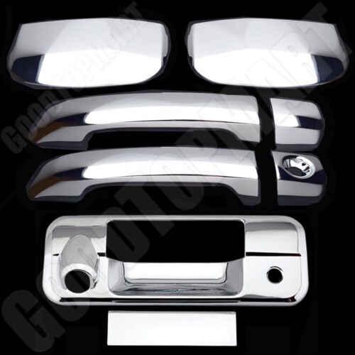 FOR TOYOTA 07-13 Tundra Chrome 2DRS Handle w//out PSKH+Tailgate Cover w//KH CMHL