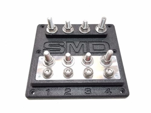 Steve Meade SMD Quad XL ANL Fuse Block Cover avec Intégré SMD VM-1 Volt Meter
