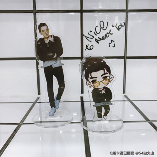KPOP EXO Star Kris Kawaii Desk Figure Display Fanmade Fans Collection Decal Be 