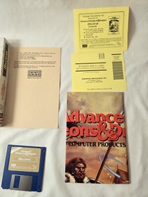 Advanced Dungeons & Dragons: Hillsfar - Commodore Amiga, Complete Very Rare 1989