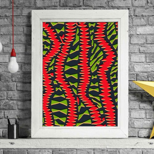 Sizes A5 to A0 **FREE DELIVERY** Tribal Poster Picture Print AFRICAN WOMAN 