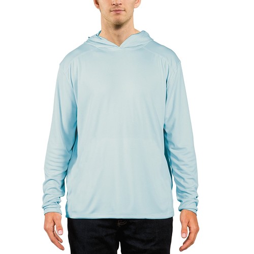 Protection Performance Long Sleeve Hoody Vapor Apparel Men/'s UPF 50 UV Sun