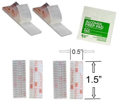 EZ Pass Mounting Kit 2 Sets of Peel-and-Stick Strips with 3M Dual Lock Tape