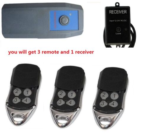 Dominator ADS DOM401//DOM503//ADS2B Garage Door remote Upgrade receiver 3 remotes